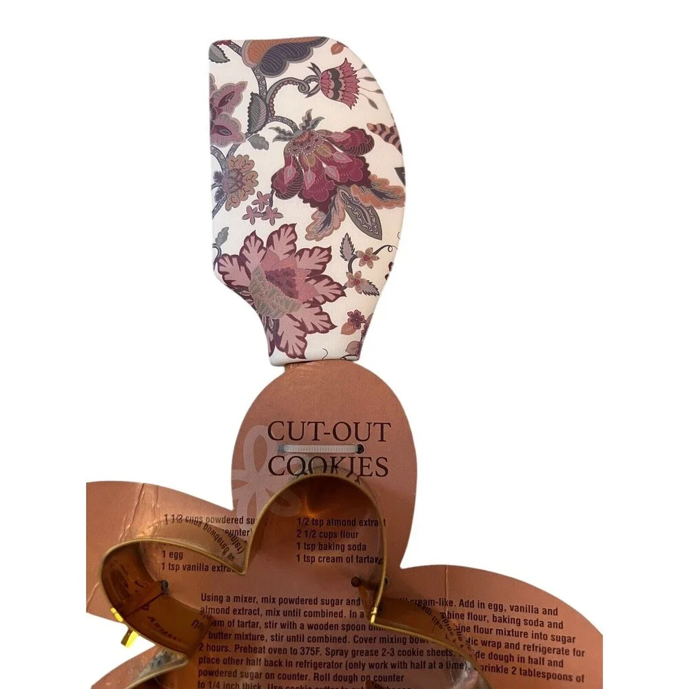 Matilda Jane Heart to Heart‎ All in Good Taste Spatula & Cookie Cutter set NWT